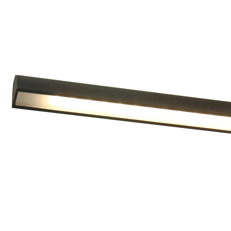 Litho Hanglamp LED Zwart - 155cm