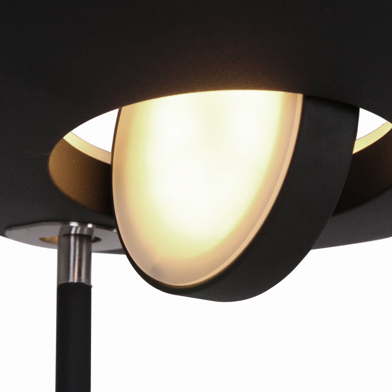 Zenith Vloerlamp LED 2-Lichts Zwart