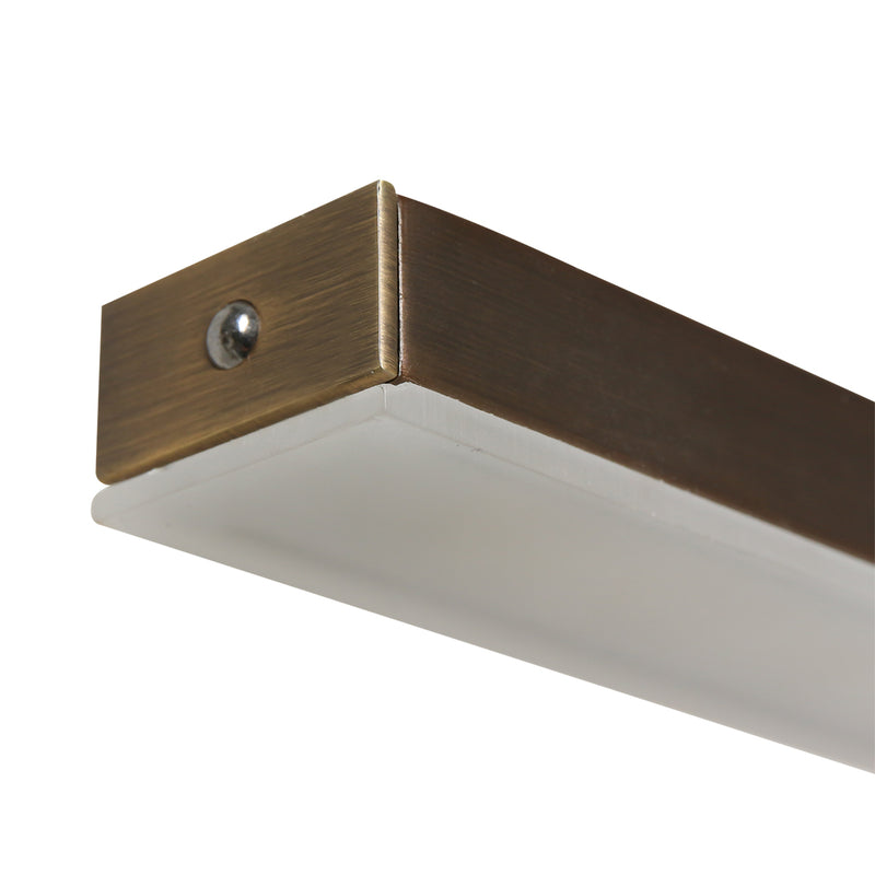 Zelena Hanglamp LED Brons - 150cm