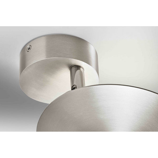 Lupia Plate Plafondlamp - Matt Aluminium